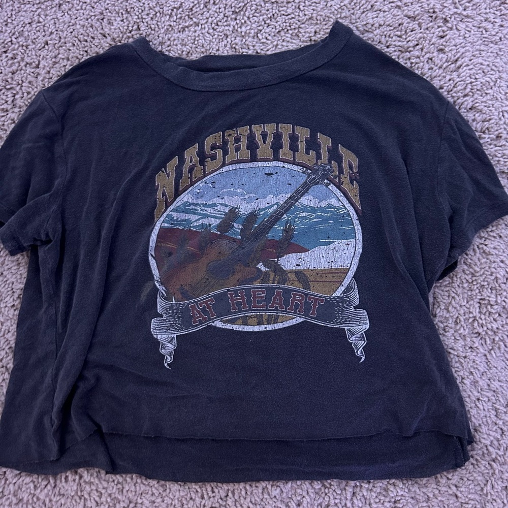 Nashville cropped tee